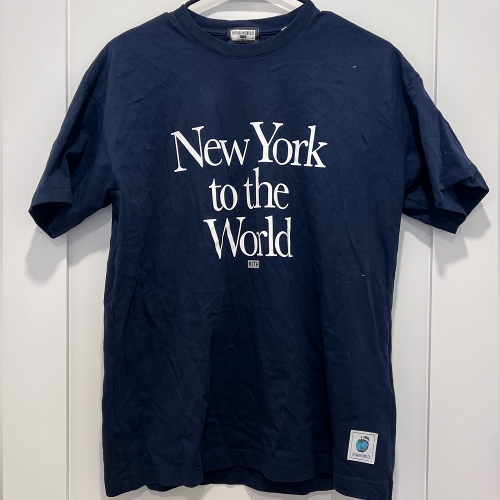 Rare Limited Edition KITH New York to the World short sleeve shirt